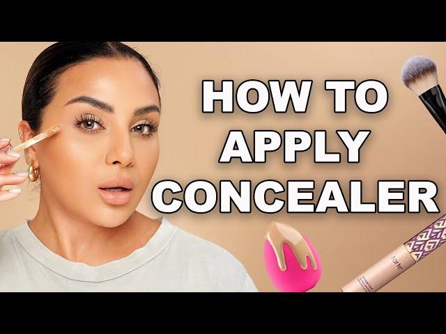 How To Apply Concealer For BEGINNERS