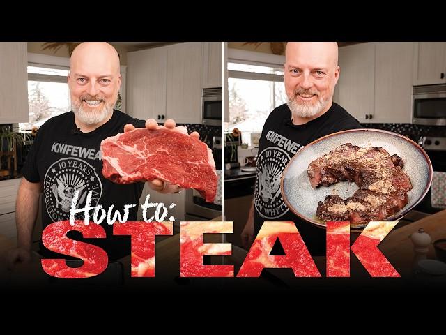 I was a chef for 18 years. Here's how I cook steak.