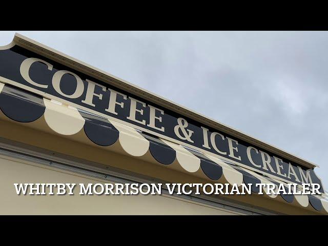 Americano Victorian Ice Cream & Coffee Trailer - by Whitby Morrison