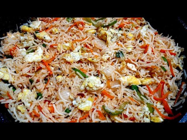 Restaurant Style Egg Fried Rice Recipe | Egg Fried Rice Recipe | Fried Rice