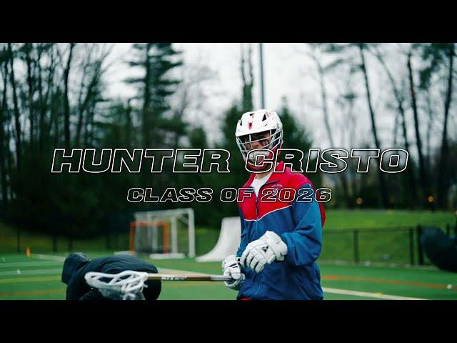 Hunter Cristo (Class of 2026) Spring Lacrosse Highlights 2024