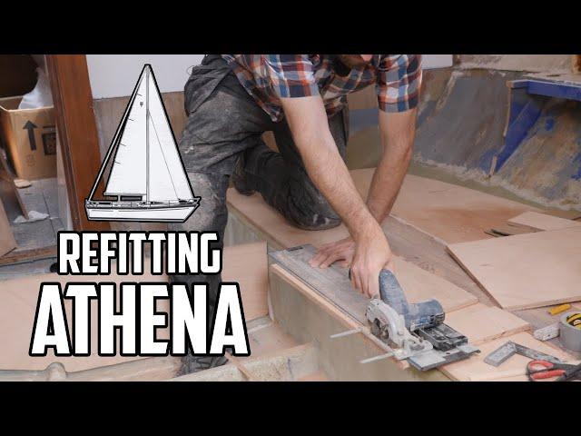Sail Life - More new cabin sole - DIY sailboat refit