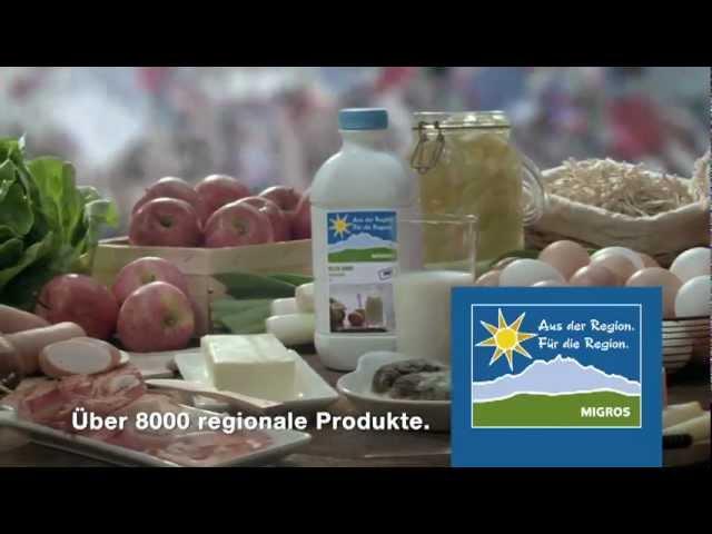 Migros Spot: Aus der Region. Für die Region.