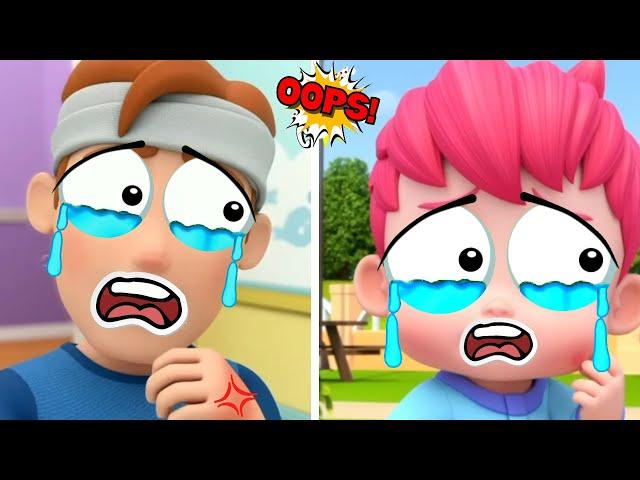 Bebefinn And Little Angle Mix Boo Boo Song | Boo Boo Song | Nursery Rhymes & More Kids Song