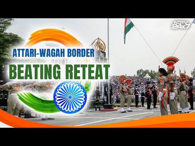 Wagah Border Parade | Attari-Wagah Border Beating Retreat Ceremony | Republic Day 2024