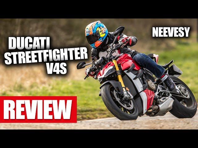 Neevesy rides the 205bhp Ducati Streetfighter V4S | MCN | Motorcyclenews.com