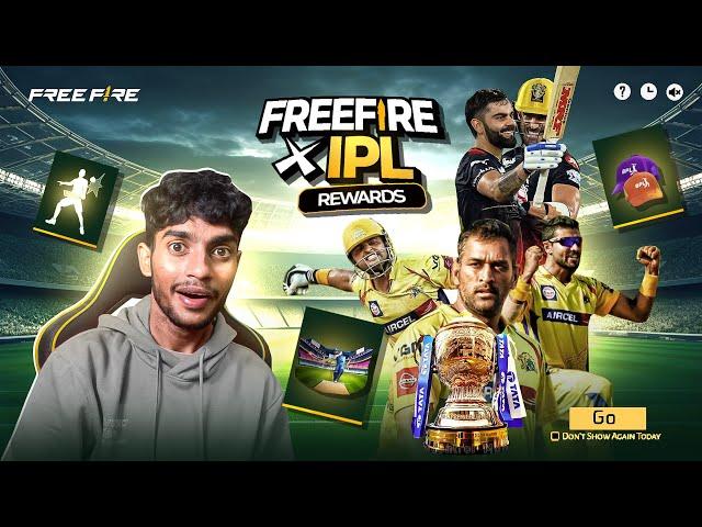 FREE FIRE x IPL REWARDS REVIEW  Garena Free Fire