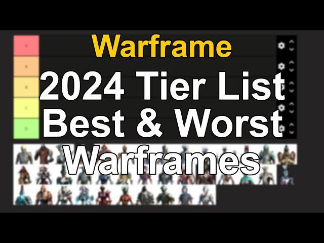 Warframe 2024 Tier List (Best and worst Warframes)