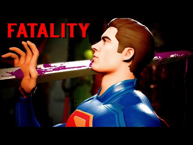 MK1 All Fatalities on SUPERMAN 2025