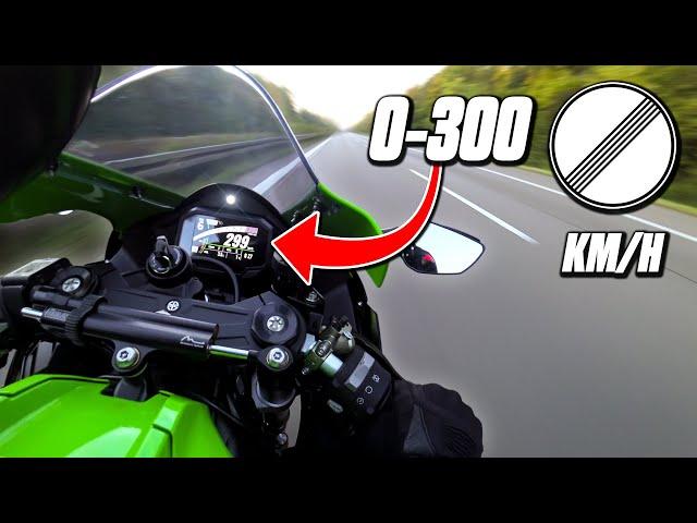 KAWASAKI ZX-10R | ACCELERATION  0-300 KM/H - PURE SOUND