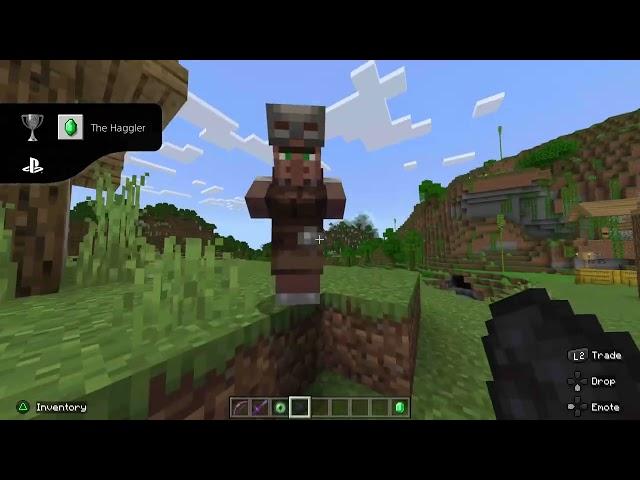 Minecraft PS4 The Haggler Trophy