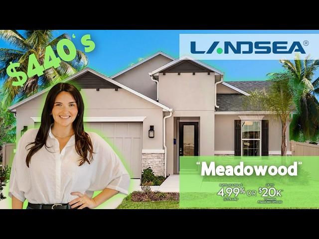 Explore Landsea Homes Meadowood at St Johns Preserve $440k - BIG Incentives! Palm Bay Florida