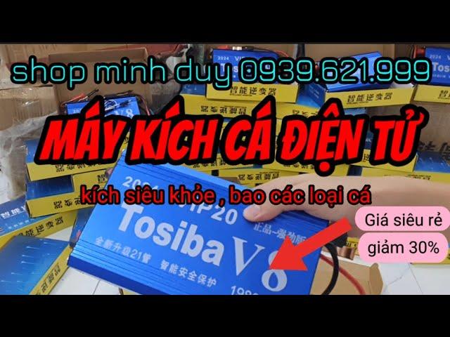 Máy kích cá - máy kích cá điện tử mới ra siêu nhẹ , siêu khỏe , bao ngửa đẹp tất cả các loại cá .