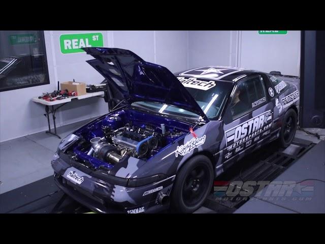 Ostar Motorsports Eagle Talon first Dyno tuning session @48PSI on a Precision 7285 Gen2