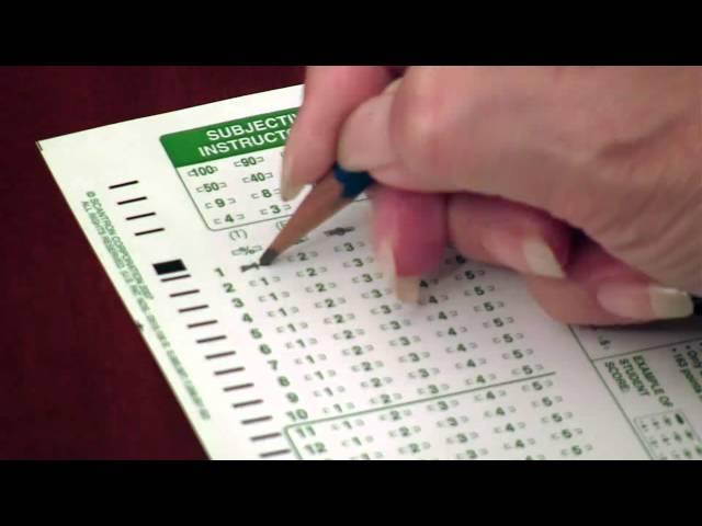 Marking the Key with Test Scoring Options