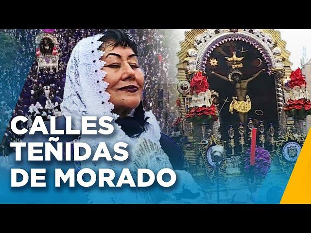 Fieles acompañan la primera salida del Señor de los Milagros: "Una devoción sin fecha de caducidad"