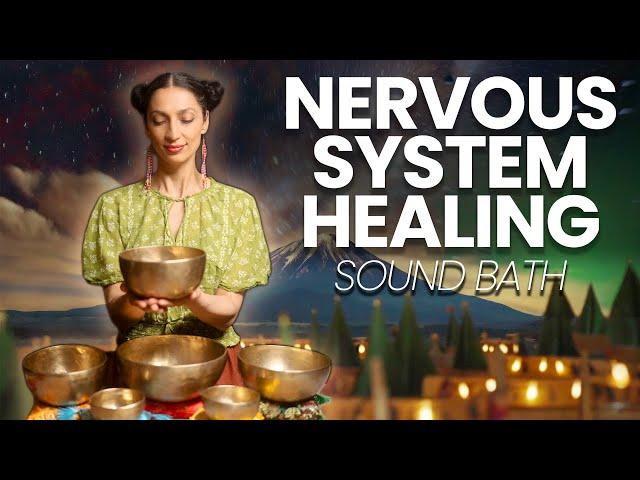 Parasympathetic Nervous System Healing Frequency Music - Sound Bath Meditation