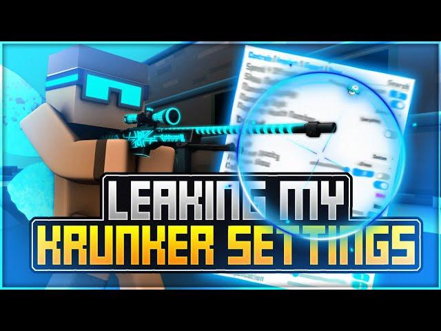 LEAKING MY KRUNKER SETTINGS? (How to Get My Scope!)