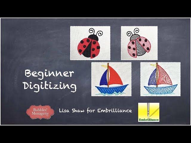 Digitizing Basics with Embrilliance StitchArtist