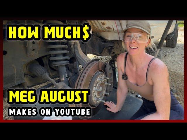 This Is How much money Meg August makes on YouTube 2024