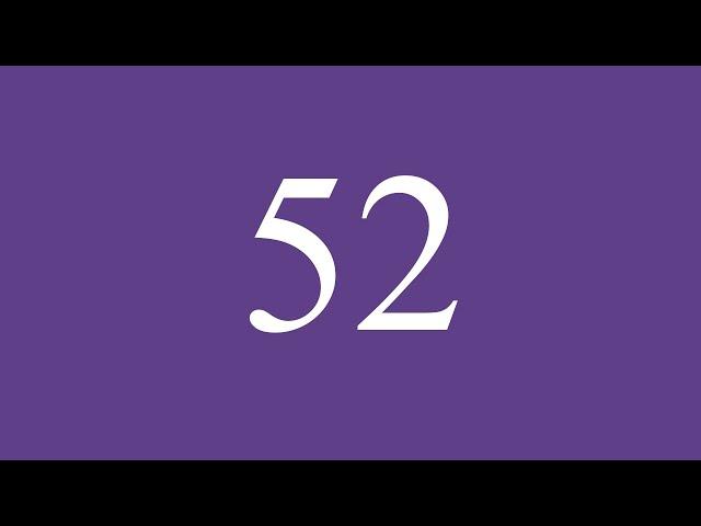 How To Pronounce ''52'' Correctly in Spanish