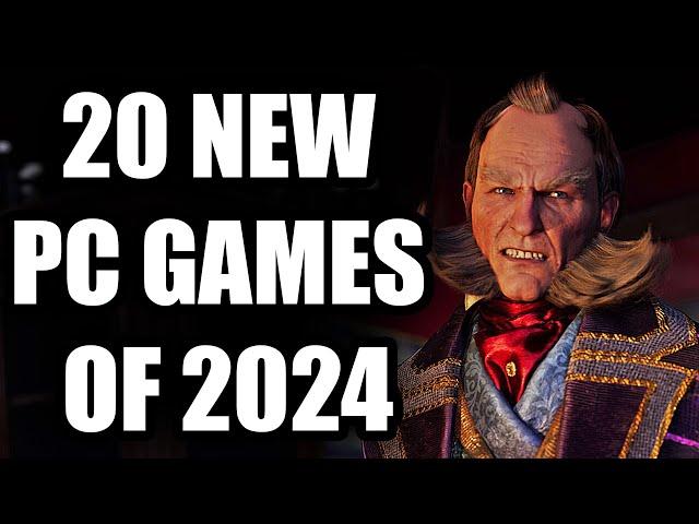 20 NEW PC Games of 2024 And Beyond [4K]