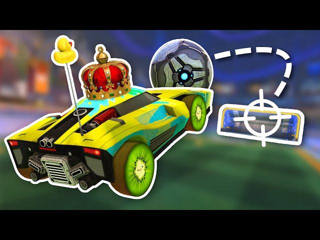 I gave silvers aimbot against a pro boss in Rocket League