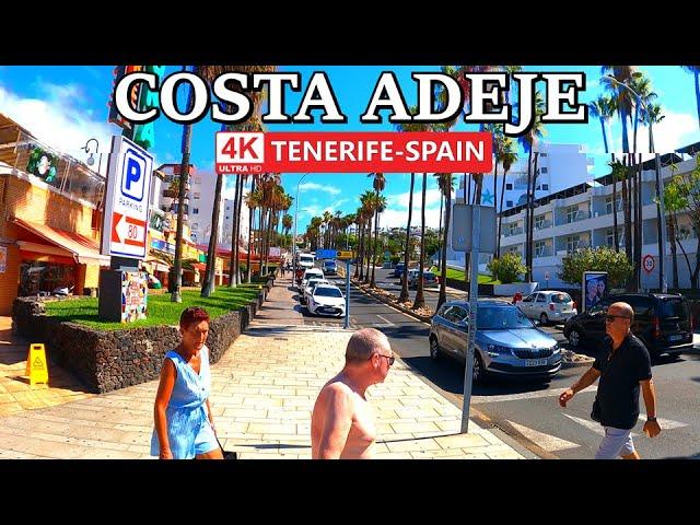 TENERIFE - COSTA ADEJE | This is what it Actually looks ️ 4K Walk ● October 2024