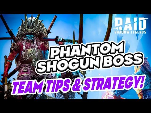 GUIDE TO BEAT Akumori the Phantom Shogun ️ Team for Shogun's Grove &Tips Raid: Shadow Legends