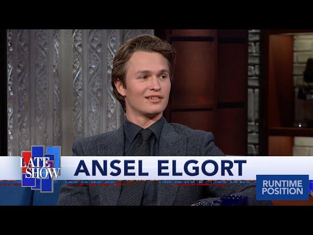 Ansel Elgort Loves His Name's Anagram: Legal Stoner