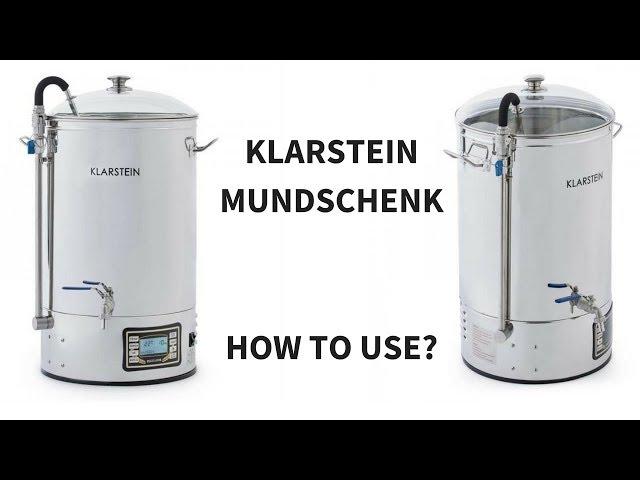 Klarstein Mundschenk Ace Micro Brewery Hopcat Bulldog Royal Catering - Homebrewing step-by-step 