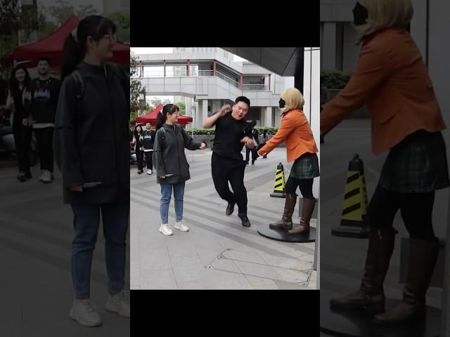 Where do you want to touch?@dafeiyangprank  #funny#prankvideo #comedy