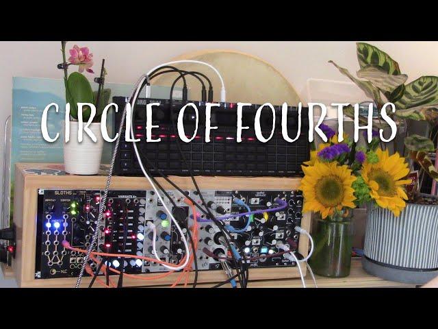 Circle of Fourths - Ambient Modular Eurorack Piece no. 28 [Korg SQ-64, Morphagene]