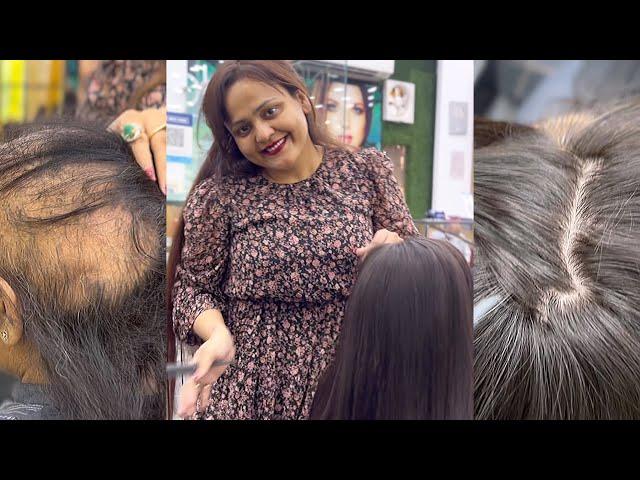 Hair transformation wig fixing || hair extensions || Nishalambha || 2022