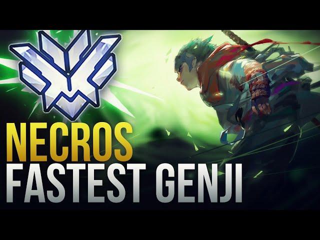 NECROS IS THE FASTEST GENJI  - Overwatch Montage