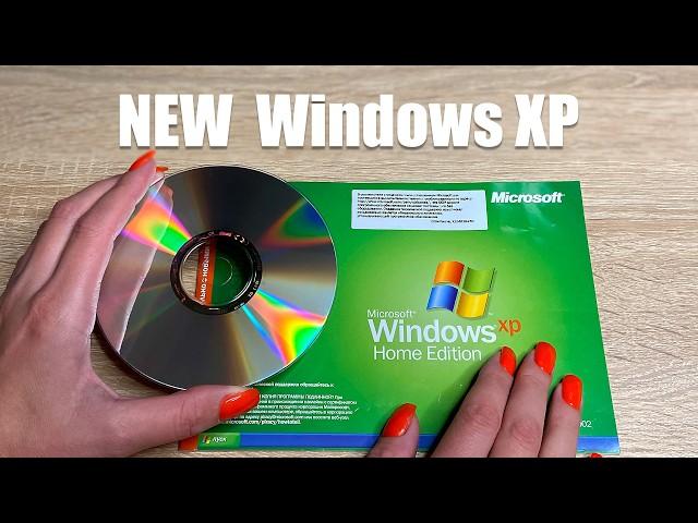 Found after 20 years! Unboxing the "new" Windows XP in 2024