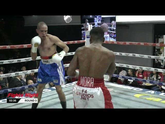 ANTHONY MORA VS OSCAR ABRAHAM CERVANTES