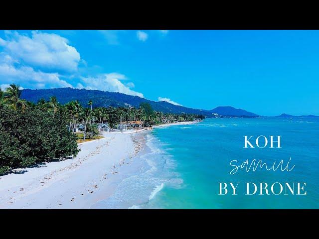 [4K] Hua Thanon Beach Koh Samui Thailand Drone Footage ️