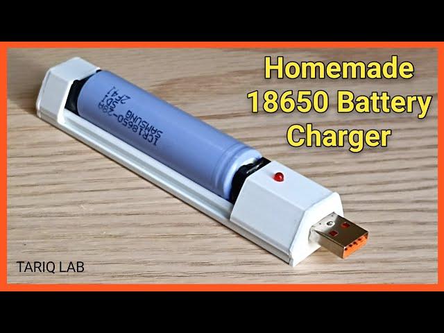 How To Make 18650 Battery Charger At Home | Laptop Battery Charger