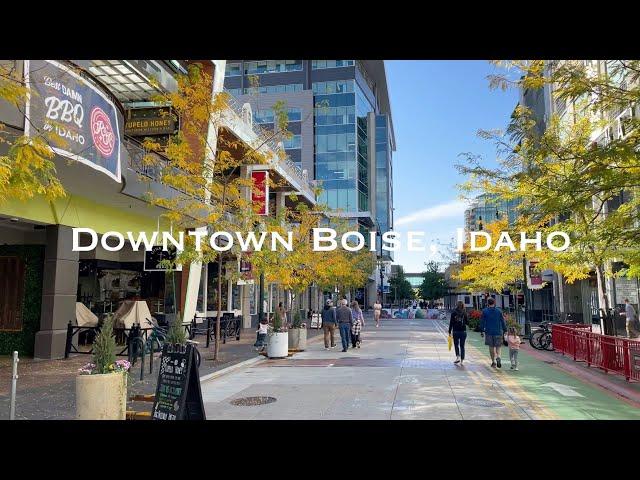 We're Back! WALKING: Downtown Boise, Idaho