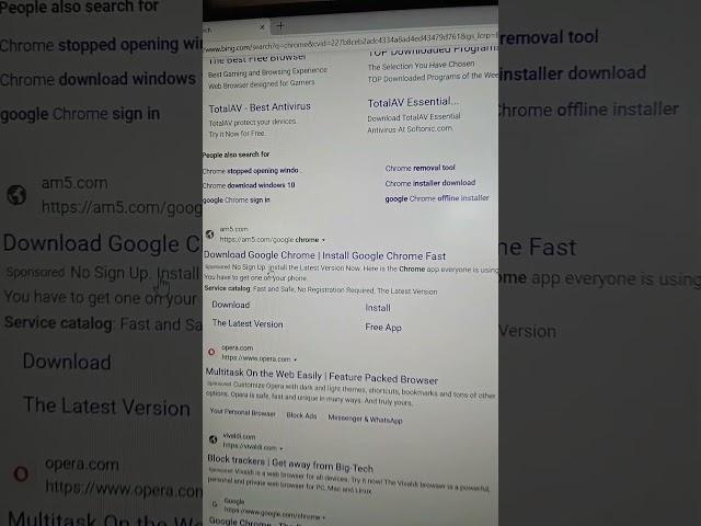 the crapification of the internet, what is going on with Web search