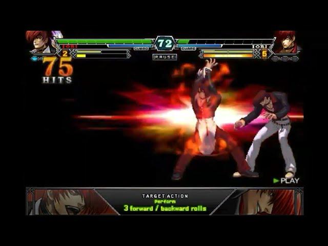 The King Of Fighters XIII Android - Iori Flames 100% Combo 88 hits