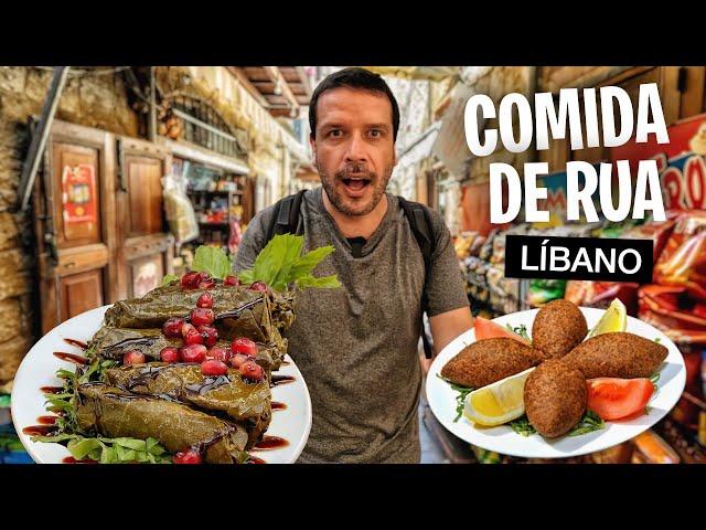 Provando 40 COMIDAS TÍPICAS no Líbano  [Documentário Completo]