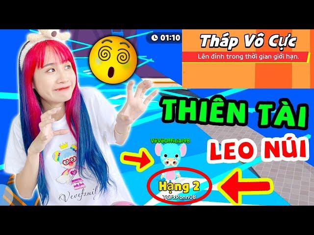 Chị Vê Lần Đầu Leo Tháp Vô Cực Trong Game Play Together - Vê Vê Official