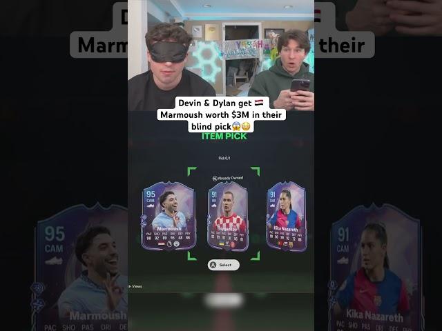 Devin & Dylan get  Marmoush worth $3M in their blind pick