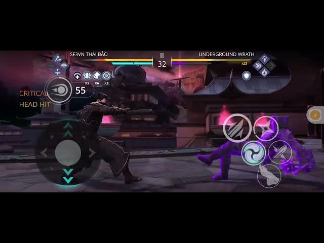 Shadow Fight 3: Lord Gideon 6 vs Wrath (max 33k dame/round)