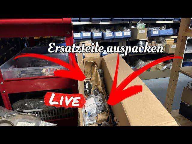 Zündapp Ersatzteile auspacken und einsortieren | Kradstream