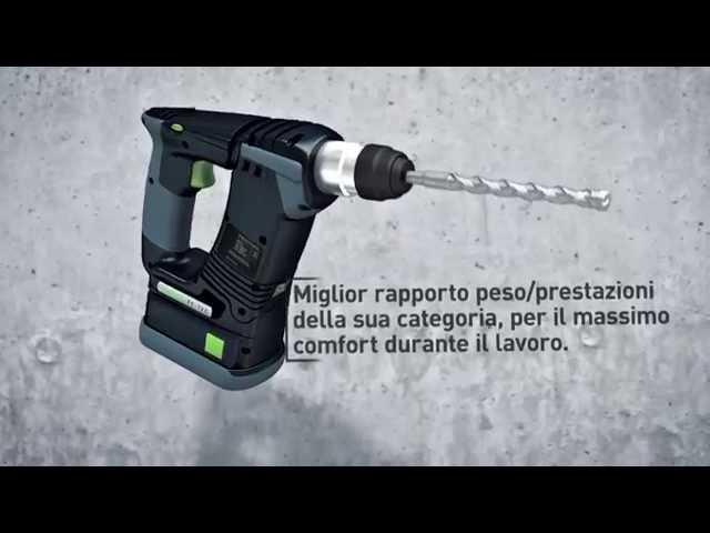 Festool Martello perforatore a batteria BHC 18