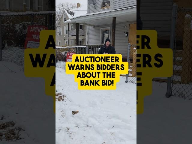 Investors SHOCKED by Bank Bid at Foreclosure Auction!