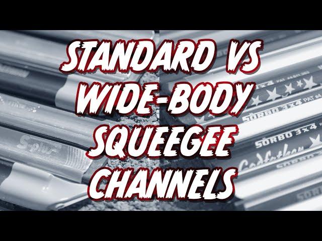 Standard vs Wide-Body Squeegees: The Window Cleaner's Guide